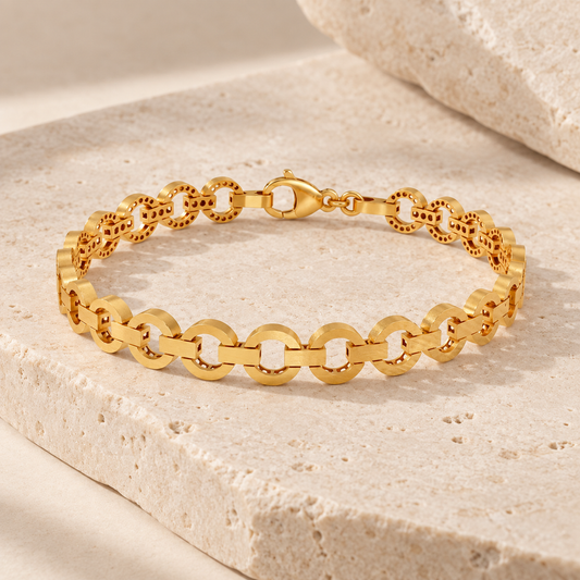Linx Chain Bracelet | Yellow