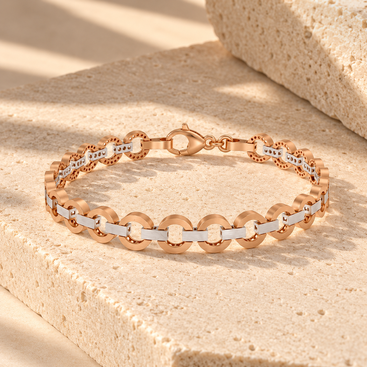 Linx Chain Bracelet | Rose