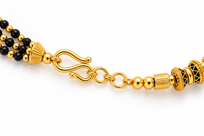 Aadi Mangalsutra Bracelet | Yellow
