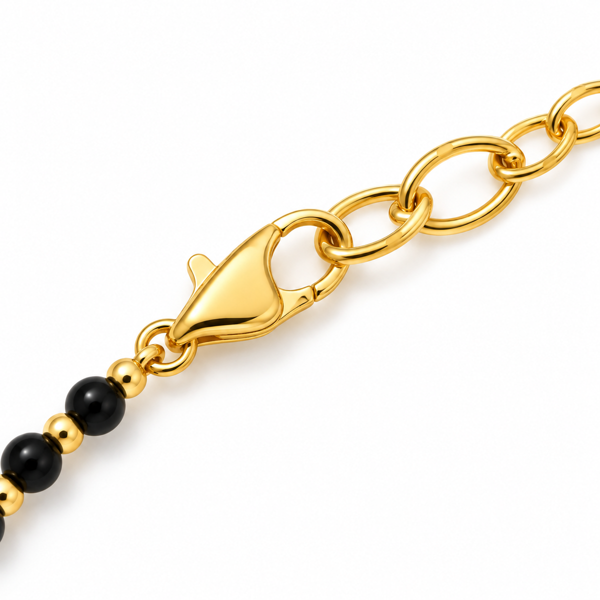 Damaru Mangalsutra Bracelet | Yellow