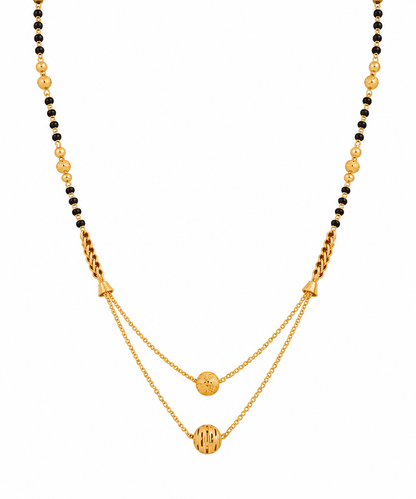 Duo Mangalsutra | Yellow