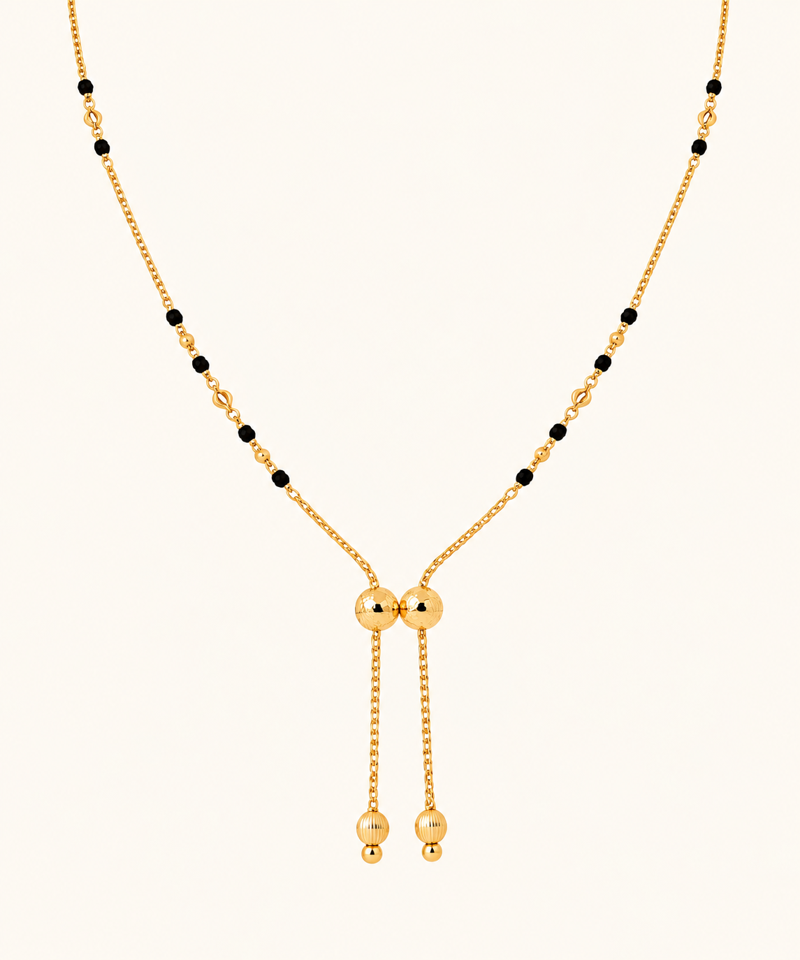 Twin Mangalsutra | Yellow