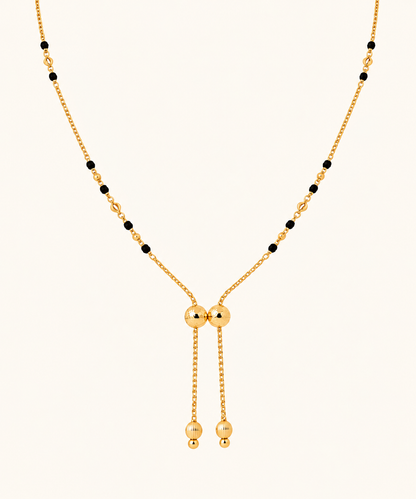 Twin Mangalsutra | Yellow