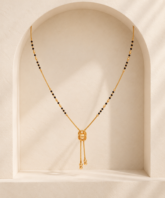 Knot Mangalsutra | Yellow