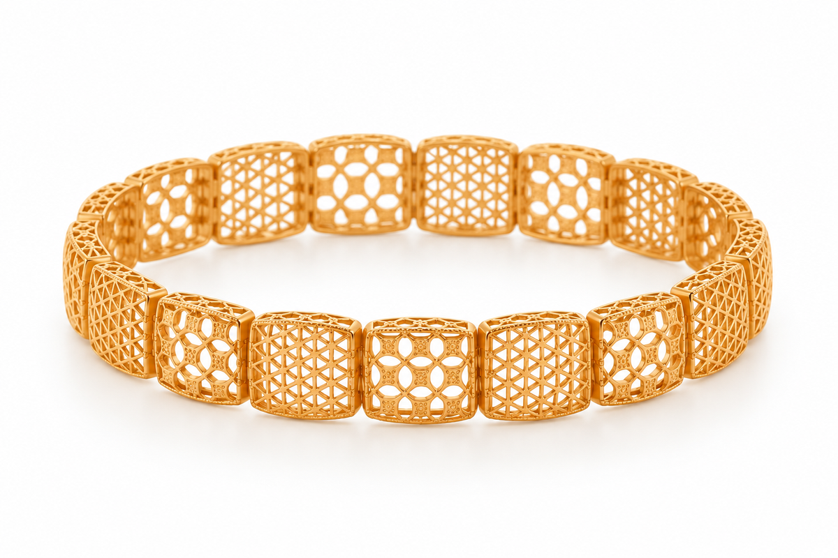 Naksh Bangle | Yellow