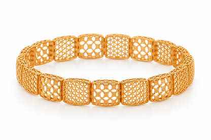 Naksh Bangle | Yellow