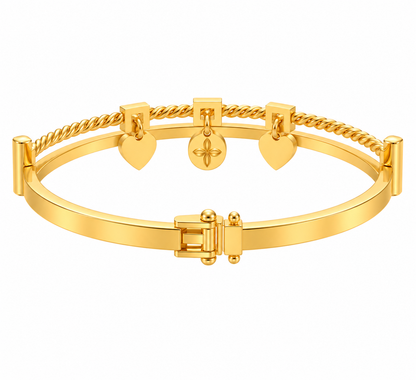 Cora Oval Bracelet | Yellow