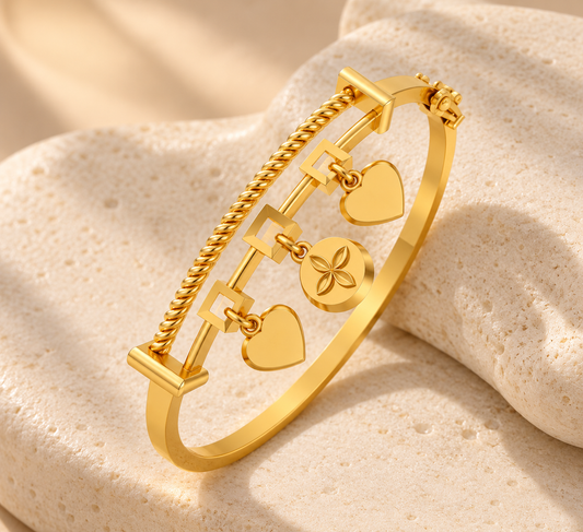 Cora Oval Bracelet | Yellow