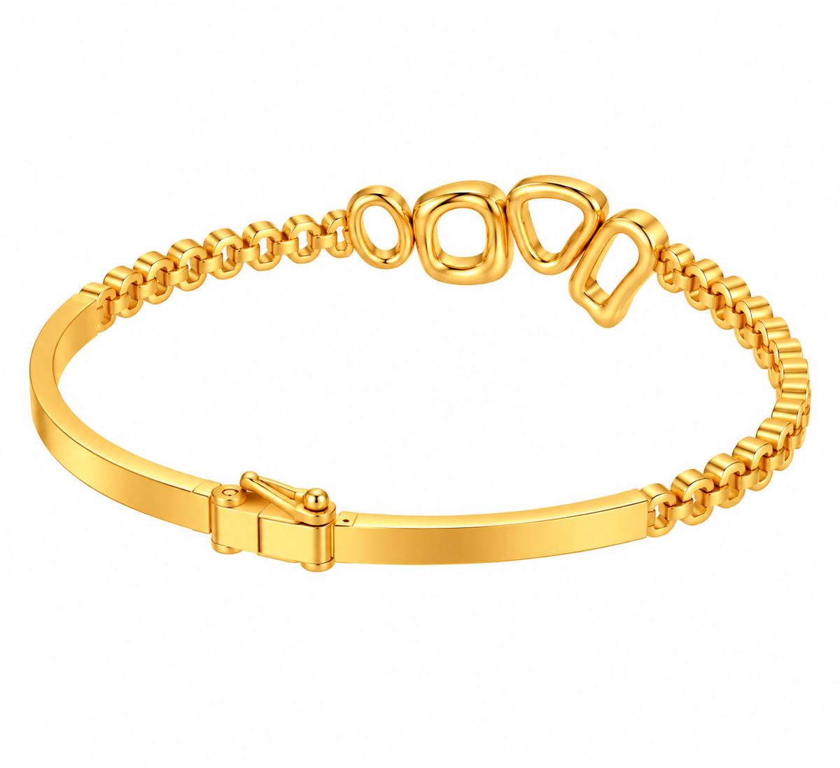 Drift Oval Bracelet | Yellow