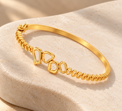 Drift Oval Bracelet | Yellow