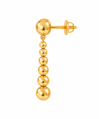 Gradia Dangler Earrings | Yellow
