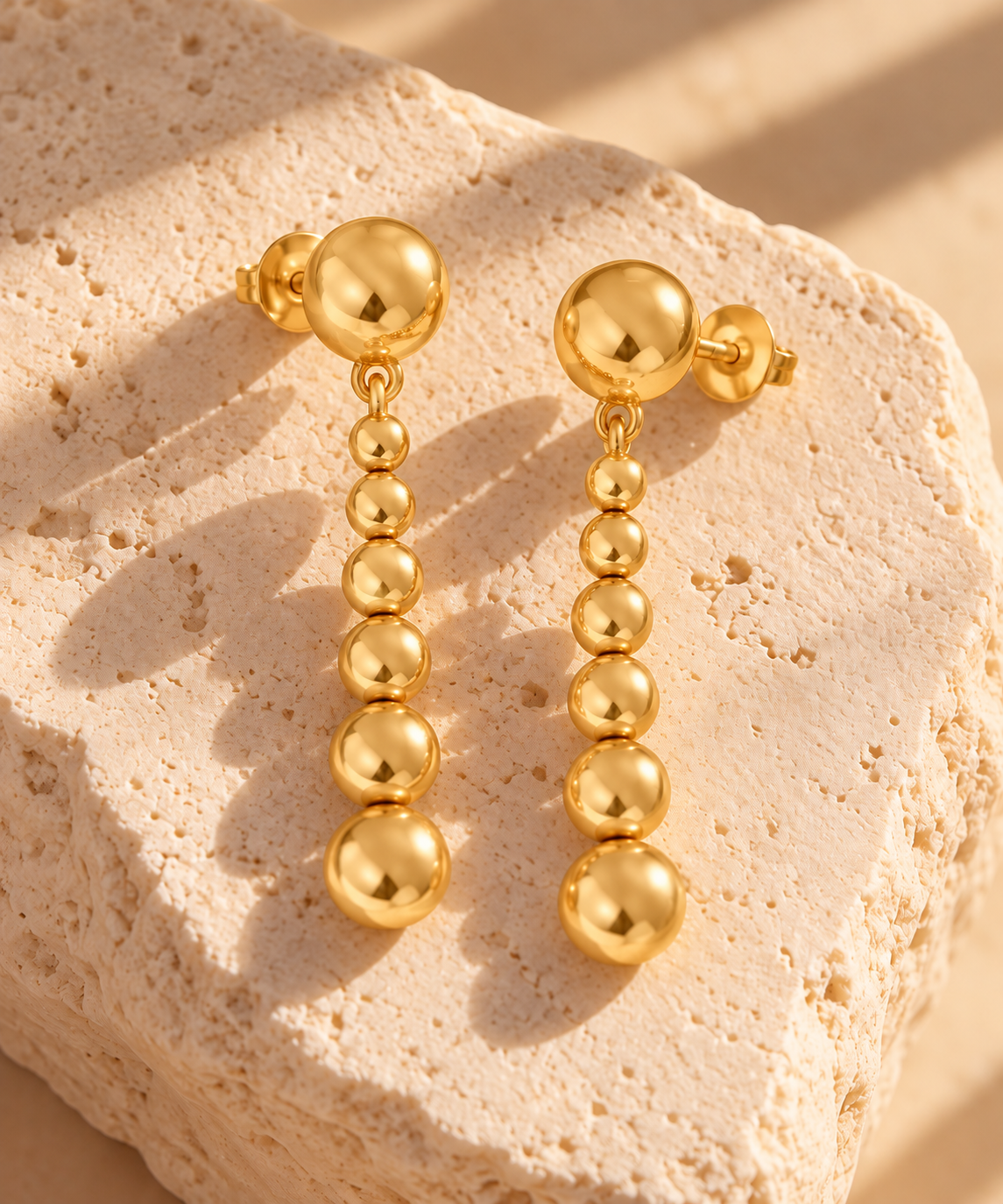 Gradia Dangler Earrings | Yellow