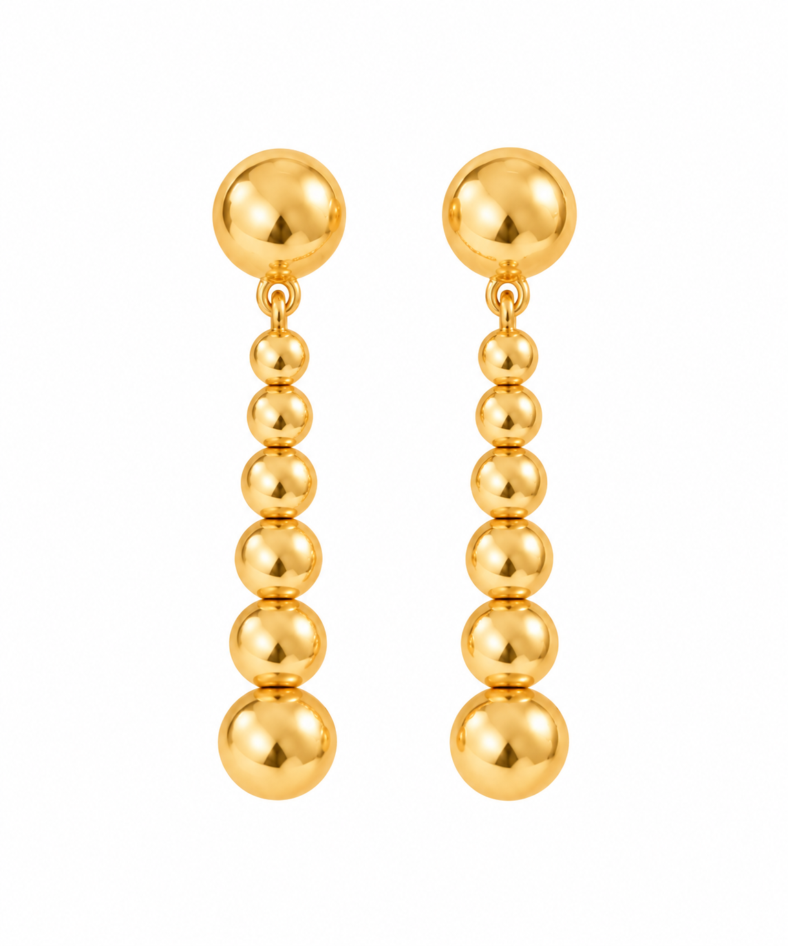 Gradia Dangler Earrings | Yellow