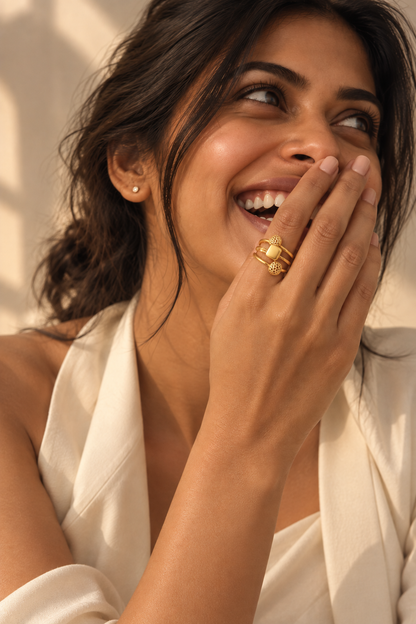 Stack Ring | Yellow
