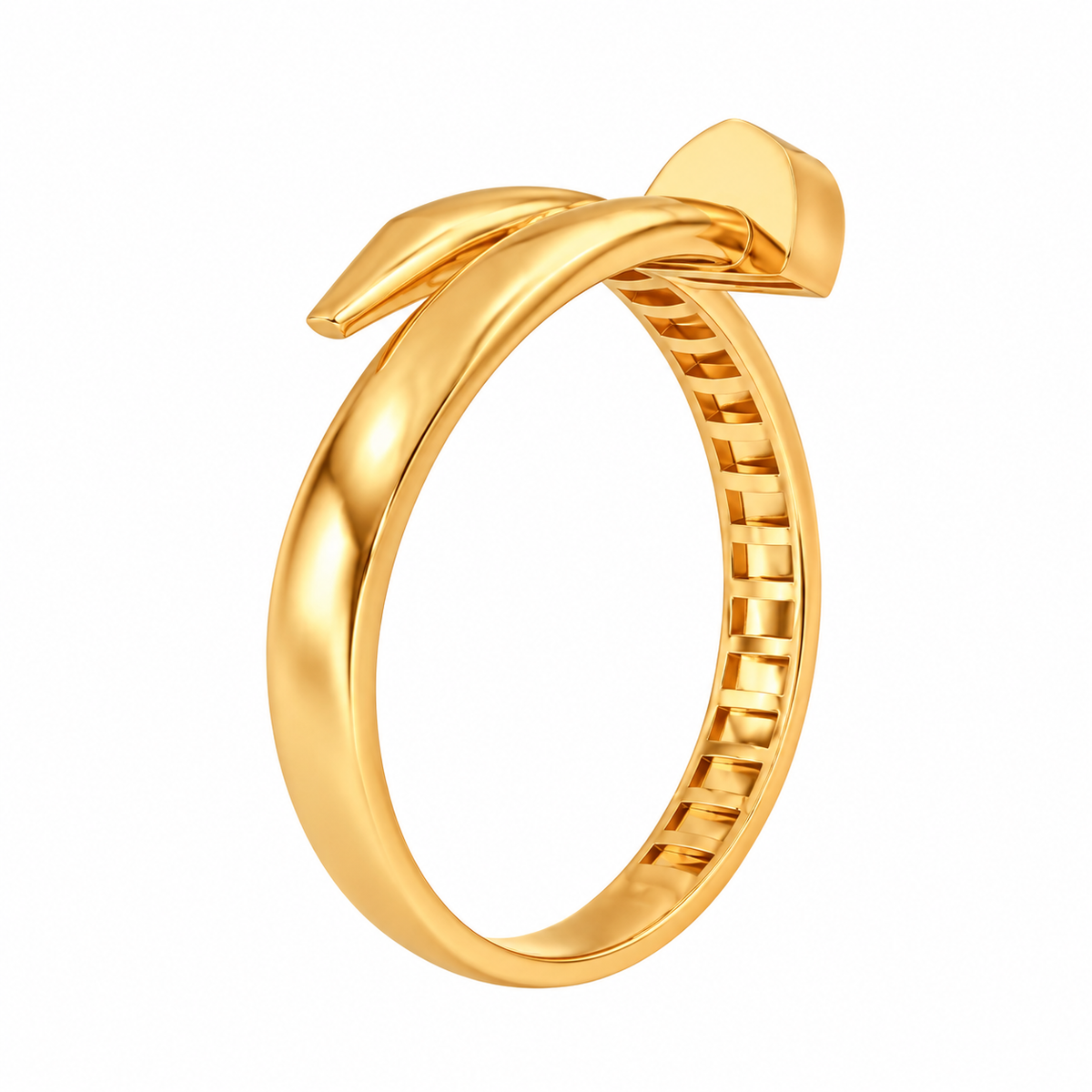 Nail Ring | Yellow