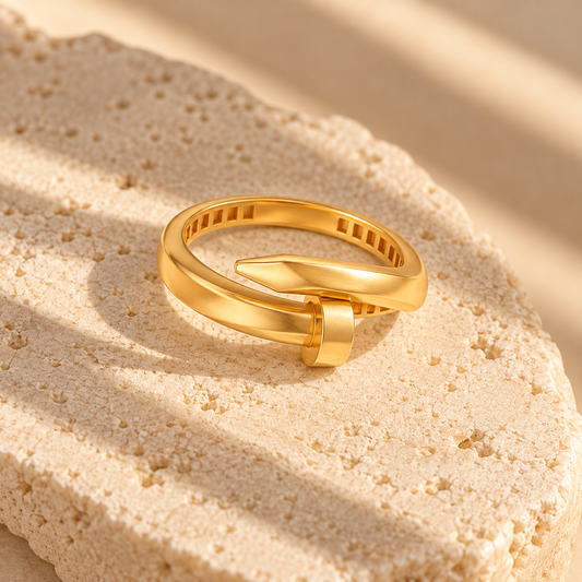 Nail Ring | Yellow