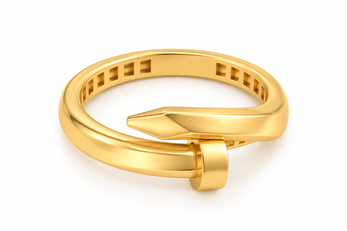 Nail Ring | Yellow