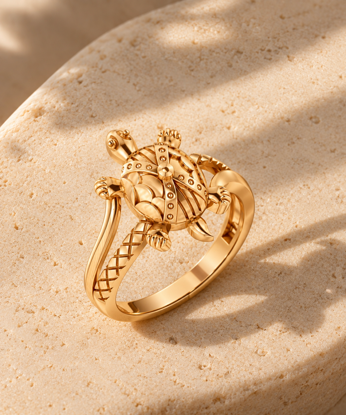 Kurma Ring | Yellow