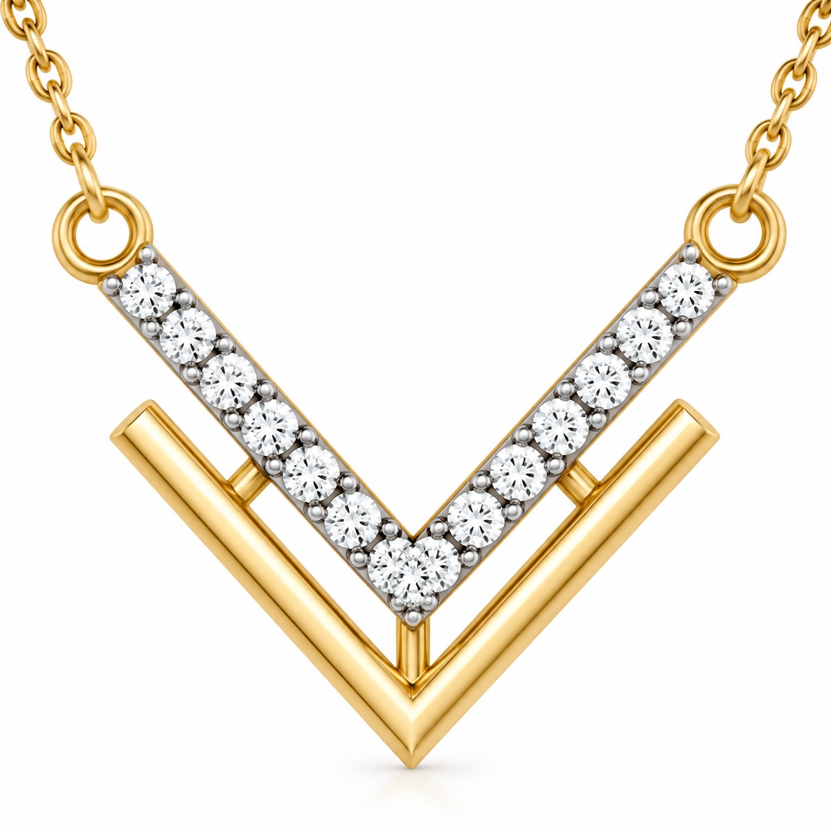 Align Mangalsutra | Yellow
