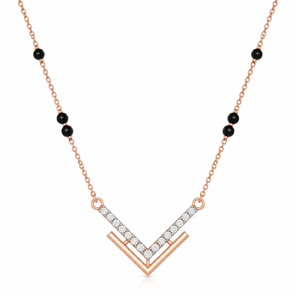 Align Mangalsutra | Rose